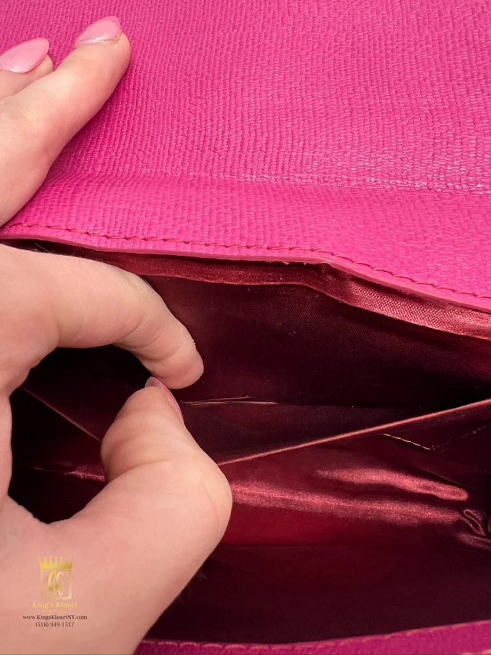 YSL Leather Clutch - Picture 6 of 13